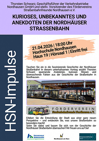 Kurioses, Unbekanntes und Anekdoten der Nordhäuser Straßenbahn